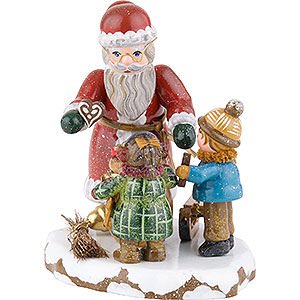 Kleine Figuren & Miniaturen Hubrig Winterkinder Winterkinder Danke lieber Weihnachtsmann - 9 cm