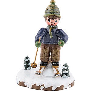 Kleine Figuren & Miniaturen Hubrig Winterkinder Winterkinder Schneeschuhfahrt - 8 cm