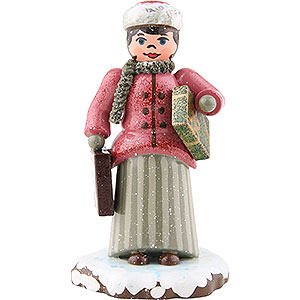 Kleine Figuren & Miniaturen Hubrig Winterkinder Winterkinder Weihnachtseinkufe - 7,5 cm