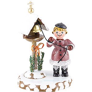 Kleine Figuren & Miniaturen Hubrig Winterkinder Winterkinder Wintergeläut - 10 cm