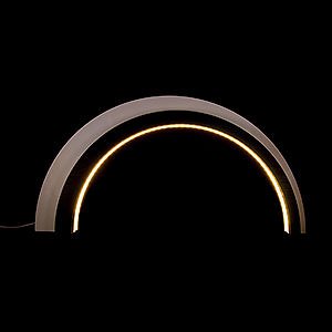 Candle Arches Blank Candle Arches Wood-Design Arch - Dark - KAVEX-Nativity - 75x40 cm / 30x16 inch