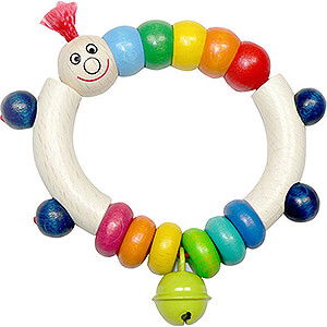 Wooden Toys For the Youngest Worm Theo - 9,5 cm / 3.7 inch