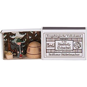 Kleine Figuren & Miniaturen Zndholzschachteln Zndholzschachtel Glasblser - 3,8 cm