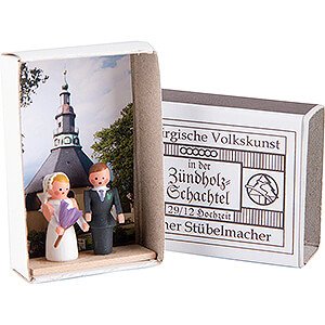 Geschenkideen Hochzeit Zndholzschachtel Hochzeit - 3,8 cm