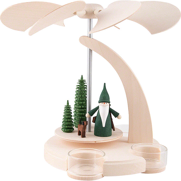 1 - stckige Bogenpyramide Jgerwichtel  -  18cm