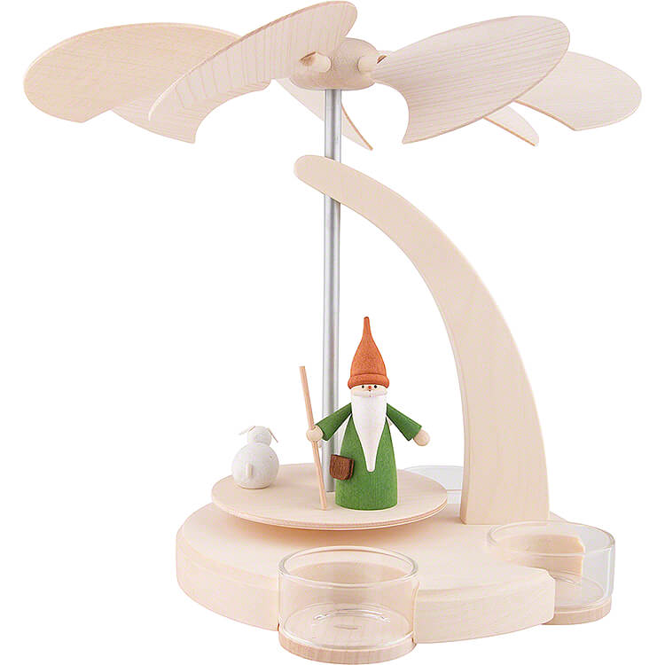 1 - stckige Bogenpyramide Schferwichtel  -  18cm