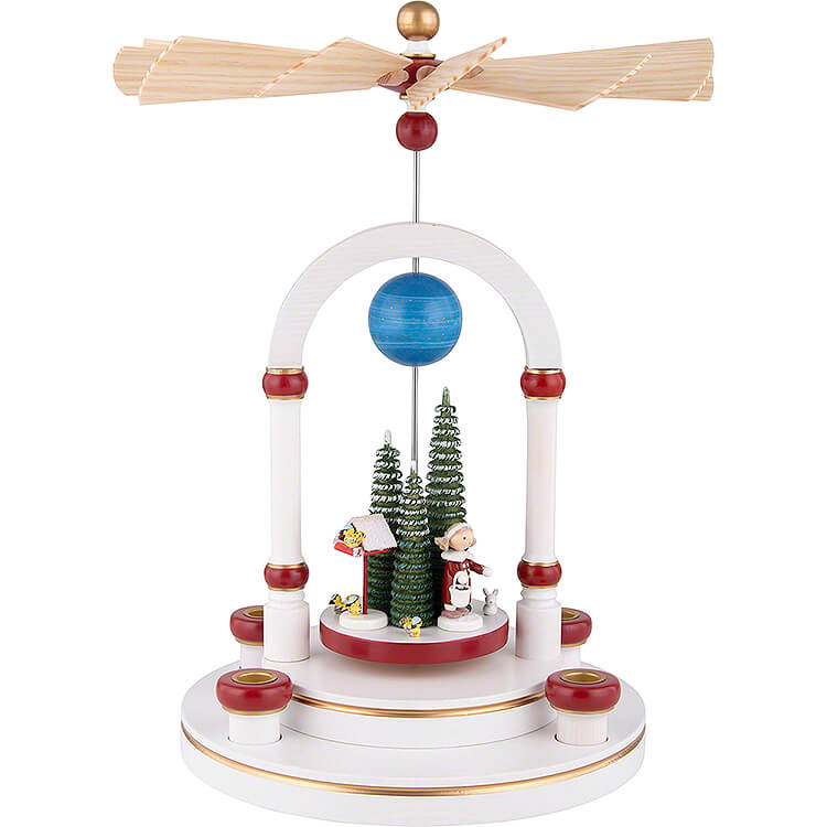 1 - stckige Pyramide "Ein Wintermrchen"  -  35cm