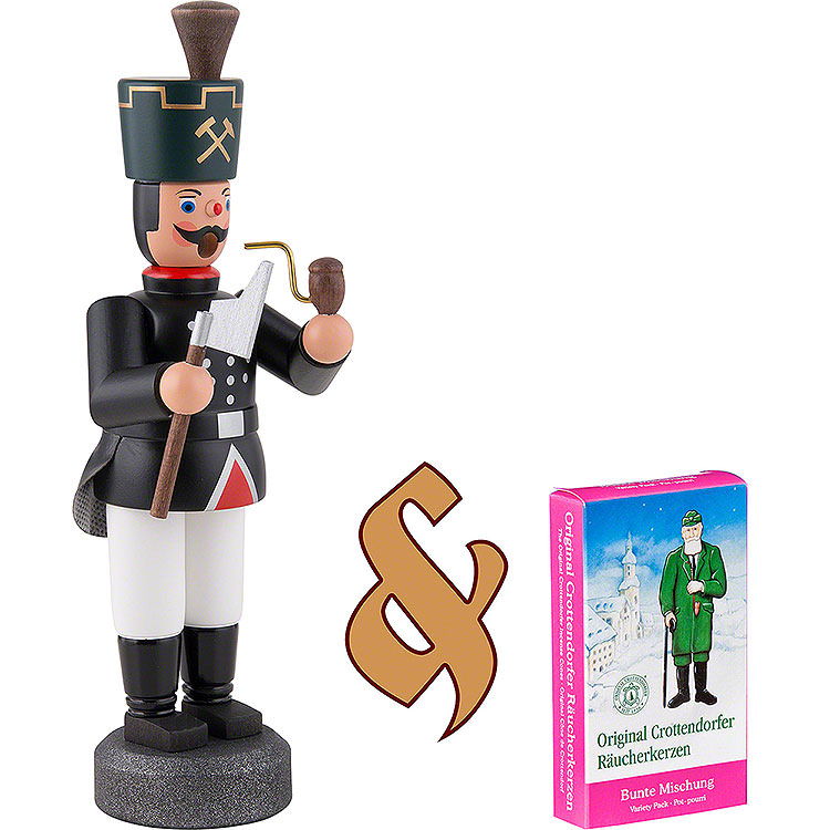 Bundle  -  Smoker Miner with Pick plus one pack of incense