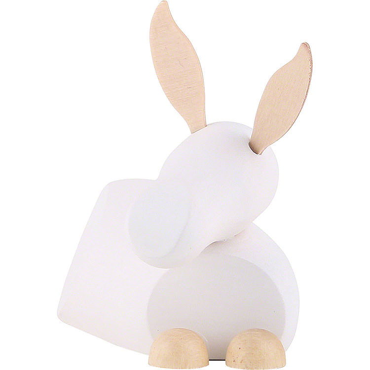 Esel wei/natur  -  gro  -  6,5cm
