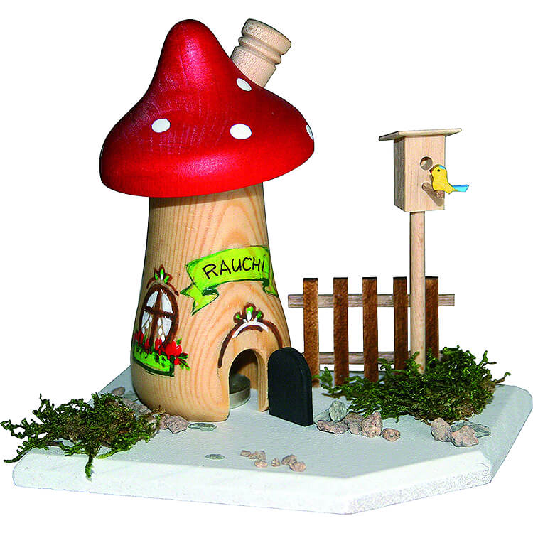 Handicraft Set  -  Smoker  -  Mushroom  -  12cm / 4.7 inch