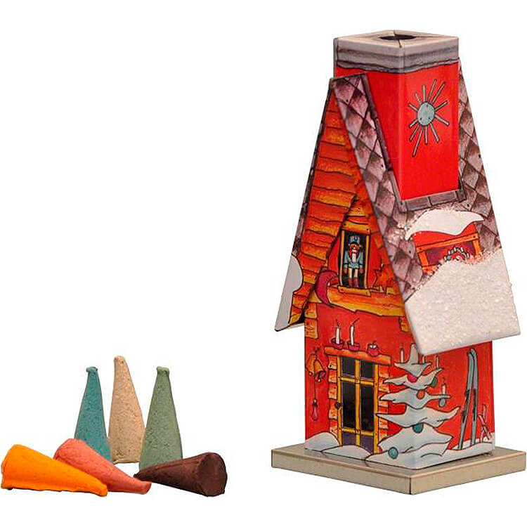 Metal Smoking Hut  -  Light Hut  -  11,5cm / 4.5 inch