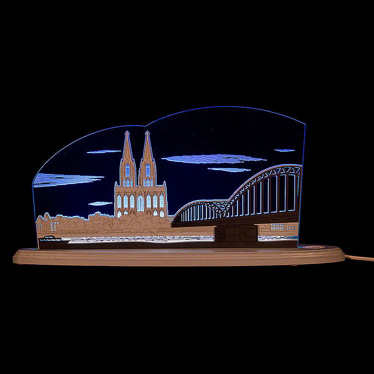 Motivleuchte "Klner Dom"  -  47x22,2cm