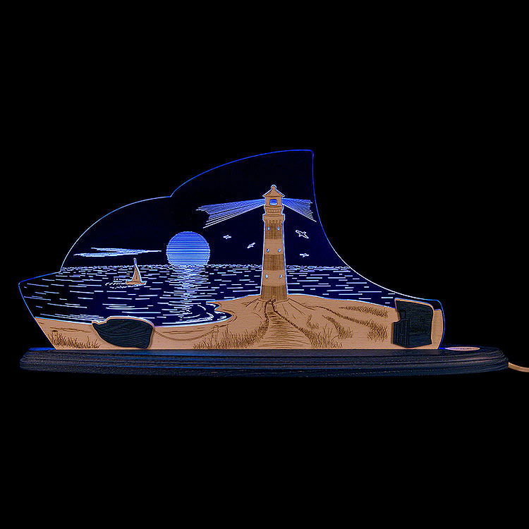 Motivleuchte "Maritim"  -  47x21,4cm