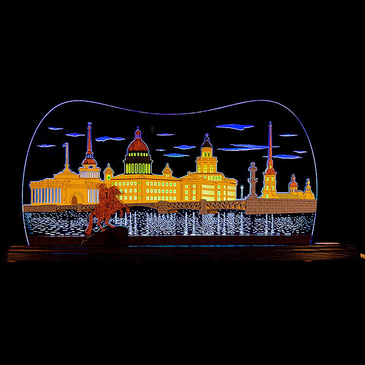Motivleuchte "St. Petersburg"  -  47x20,1cm