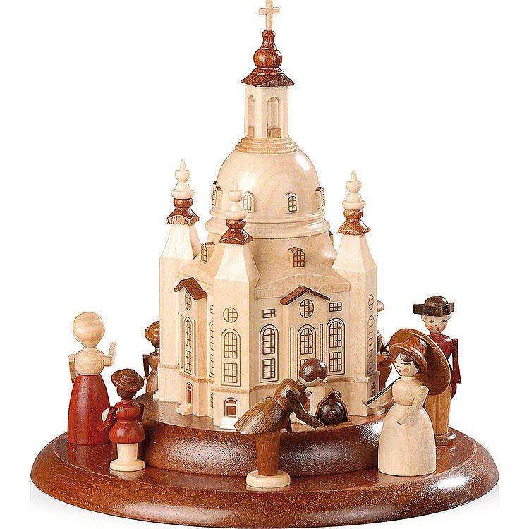 Motivplattform für elektr. Spieldose  -  Historische Figuren an der Frauenkirche  -  15cm