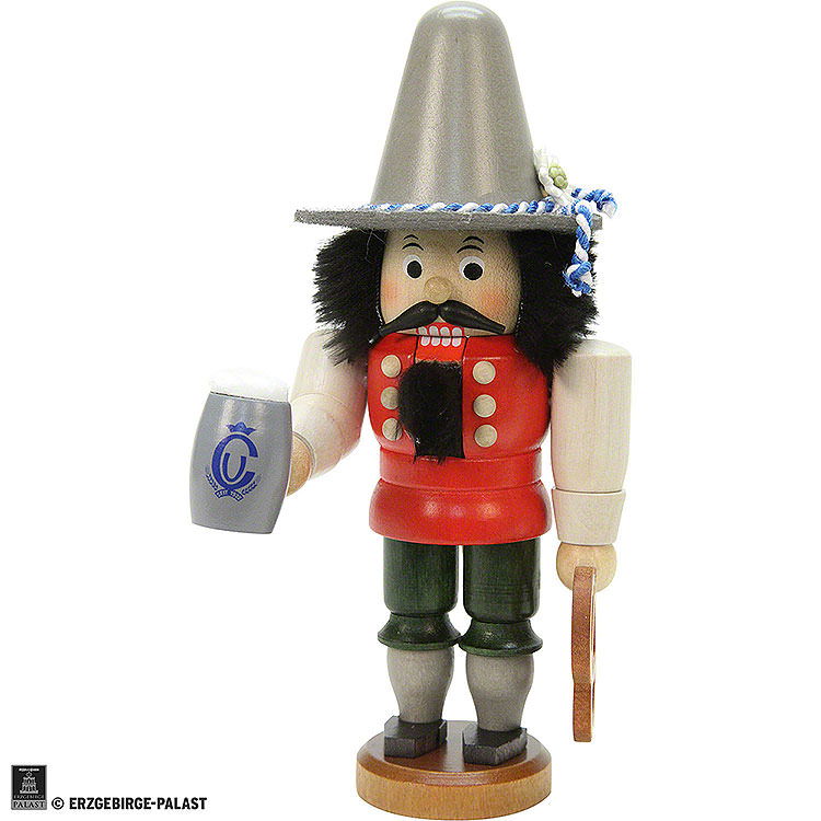Nutcracker  -  Bavarian Glazed  -  17,5cm / 7 inch