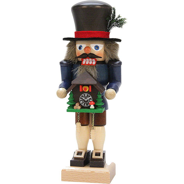 Nutcracker  -  Black Forester with Cuckoo Clock  -  27,0cm / 10.6 inch