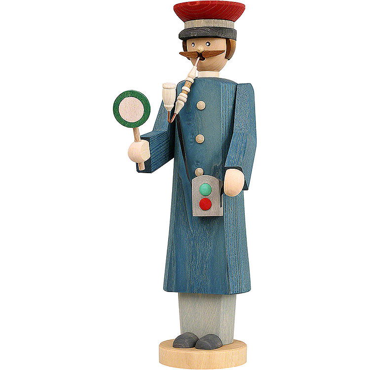 Ruchermnnchen Bahnhofsvorsteher  -  31cm