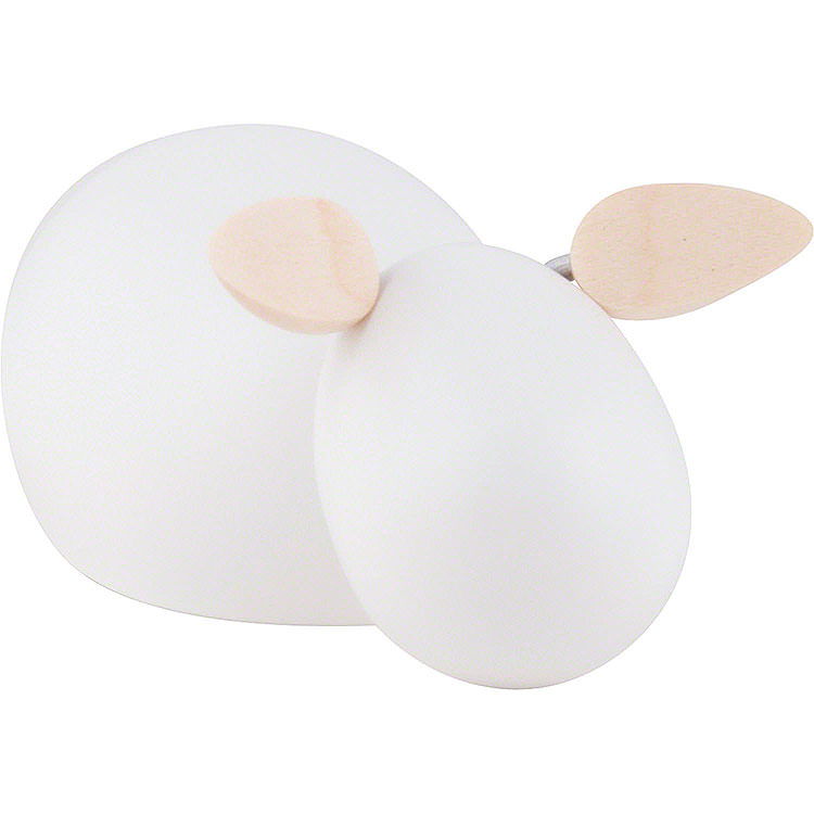 Schaf liegend  -  wei  -  KAVEX - Krippe  -  3cm