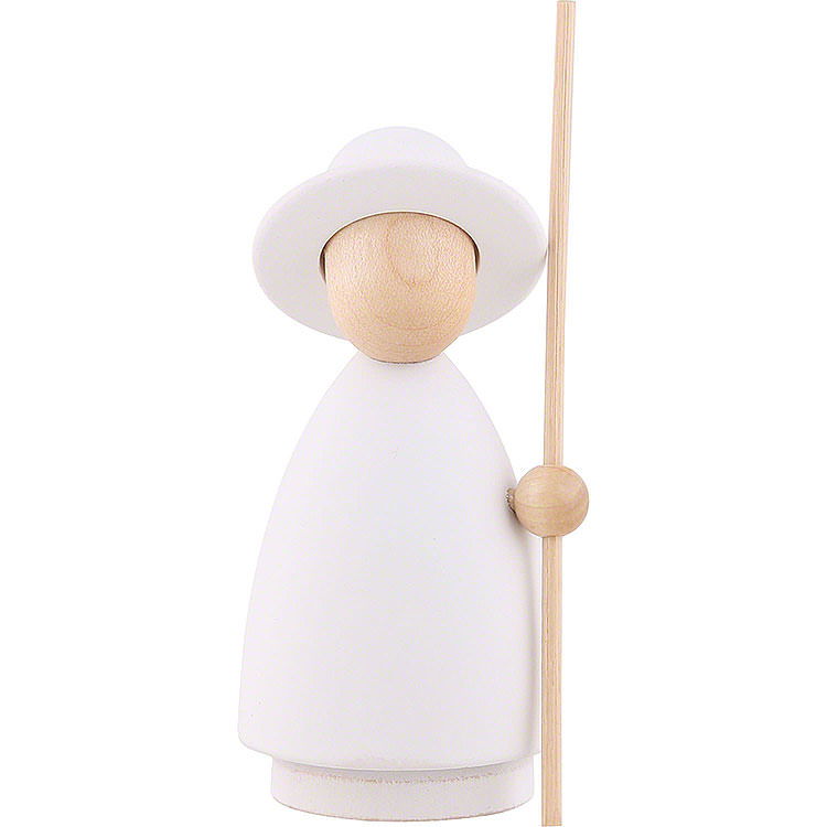 Schfer wei/natur  -  gro  -  10cm