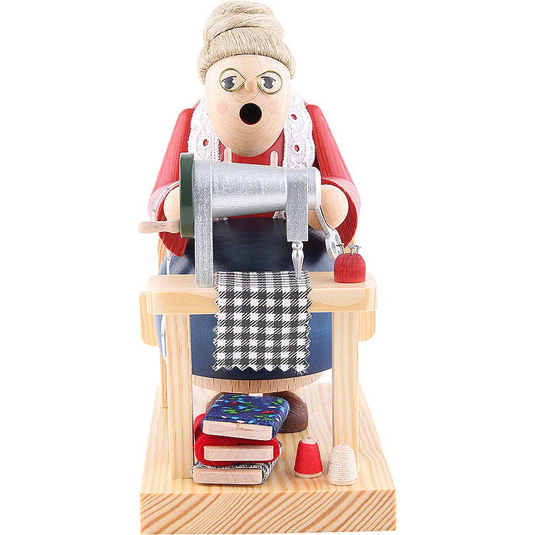 Smoker  -  Cutter Woman Sitting  -  16cm / 6 inch