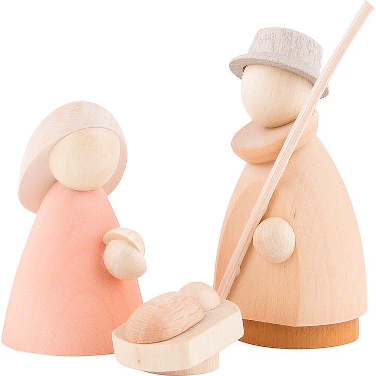 The Holy Family Colored  -  Small  -  7cm / 2.8 inch