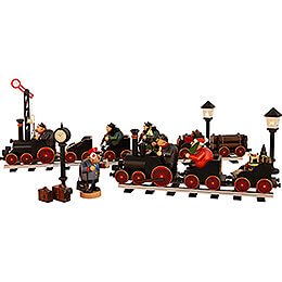Geschenkewagen für Eisenbahn - 19x17x13 cm