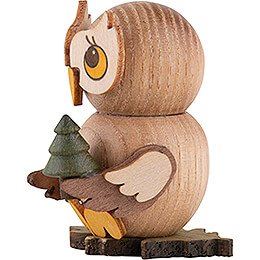 Owl Child with Tree - 4 cm / 1.6 inch