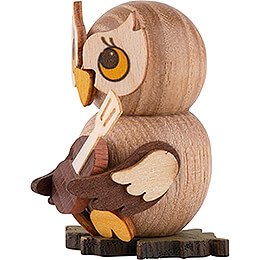 Owl Child with Guitar - 4 cm / 1.6 inch