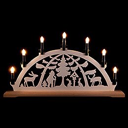 NARVA Candle Arch Chain with 7 Tapered Bulbs
