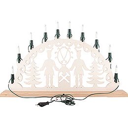 NARVA Candle Arch Chain with 10 Small Shaft Bulbs