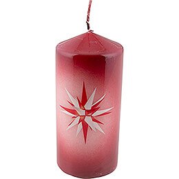 Herrnhuter Christmas Candle - 15 cm / 5.9 inch