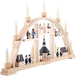 Candle Arch - Motives From Seiffen - 63x37 cm / 25x15 inch
