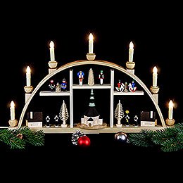 Candle Arch - Motives From Seiffen - 63x37 cm / 25x15 inch