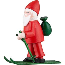 Thiel Figurine - Rupert on Ski - red - 6,5 cm / 2.6 inch
