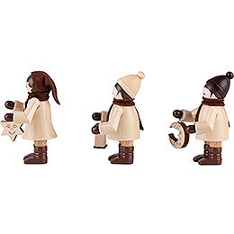 Thiel Figurine - Lampion Children - natural - Set of Three - 5,5 cm / 2.2 inch