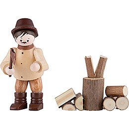 Thiel Figurine - Woodchopper - natural - 5,5 cm / 2.2 inch