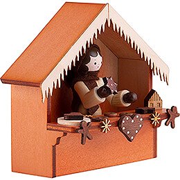 Christmas Market Stall Gingerbread with Thiel Figurine - 8 cm / 3.1 inch