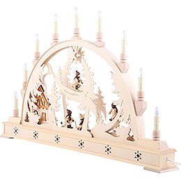 Candle Arch - Winterchildren - 78x45 cm / 31x18 inch