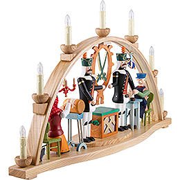Candle Arch - Ore Mountain Theme - 66x37 cm / 26x15 inch