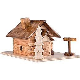 Smoking Hut - Old Mill with Wanderer - 10 cm / 4 inch