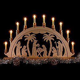Candle Arch - Nativity - 67,5x44 cm / 26.6x17.3 inch