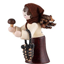 Thiel Figurine - Mushroom Woman - natural - 6 cm / 2.4 inch