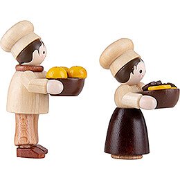 Thiel Figurine - Baker Children - natural - 4,7 cm / 1.9 inch
