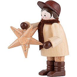 Thiel Figurine - Man with Star - 6 cm / 2.4 inch