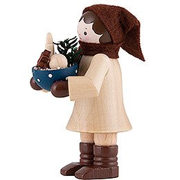 Thiel Figurine - Woman with Bowl - 6 cm / 2.4 inch