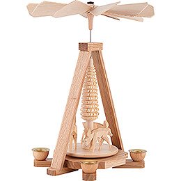 1-Tier Pyramid with Deer - 25 cm / 9.8 inch