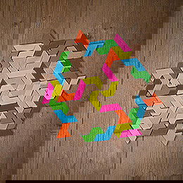 Building Blocks GeoBlox MaxiMix - 17,8 cm / 7 inch