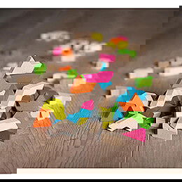 Building Blocks GeoBlox MaxiMix - 17,8 cm / 7 inch