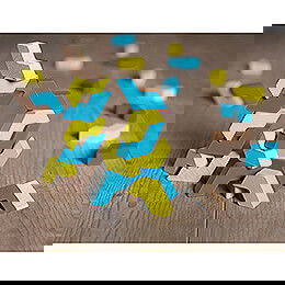 Building Blocks GeoBlox FlickFlack - 19 cm / 7.5 inch